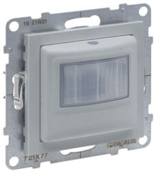 Legrand 721377A Suno mozgásérzékelős (PIR) kapcsoló, 500 W LED, 3 vezetékes, alumínium (721377A)