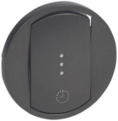 Legrand Céliane burkolat időzítő kapcsolóhoz, grafit, LEG067936 (067936)