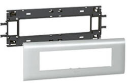 Legrand Program Mosaic DLP alu keret, 8 modulos, 85 mm fedélhez - 11218 (11218)