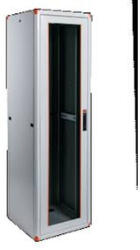 Legrand Evoline/Estap hálózati rack szekrény EVO26U6060 19' ' 26U 600x600x1182mm szürke szimpla üvegajtó / kidönthető hátlap (EVO26U6060)
