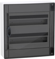 Schneider Electric PrismaSeT XS - LVSXR218 - Szekrény, füstszínű ajtó, falon kívüli, 2x18 modul, PEN (LVSXR218)