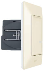 Legrand Valena Life Netatmo elefántcsont okos kapcsoló/dimmer (végrehajtó), nulla vezető nélkül (retrofit), keret nélkül 752284A Legrand (752284A)