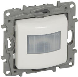 Legrand 764583A Niloé mozgásérzékelős (PIR) kapcsoló, 100 W LED, 2 vezetékes, fehér (764583A)