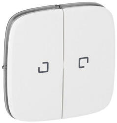 Legrand Valena Allure kettős kapcsoló burkolat, fj, fehér - 755225 (755225)
