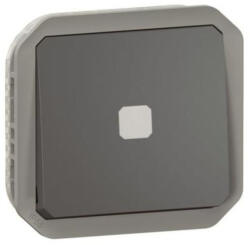 Legrand 069804L Plexo 55 időzítőkapcsoló jelzőfénnyel, antracit (069804L)