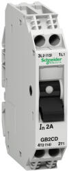 Schneider Electric TeSys GB2 - GB2CD16 - Hő-mágnes megszakító 1P+N 10A (GB2CD16)