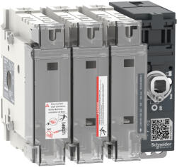 Schneider Electric FuPact GS SDF - LV481403 - 63A 3P DIN000 mellső vagy oldalsó vezérelhetőség (LV481403)