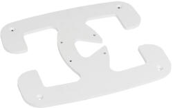 Legrand 653086 kiegészítő mozgatható láb 1 és 2 rekeszes mini oszlophoz, fehér (653086)