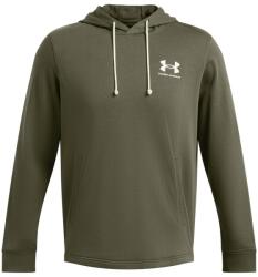 Under Armour Férfi szabadidős cipzár nélküli pulcsi Under Armour RIVAL TERRY LC HD zöld 1370401-390 - XL