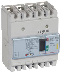 Legrand DPX3 160 100A 4P termo mágneses 16kA kompakt megszakító - 420015 (420015)