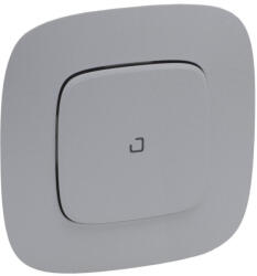 Legrand Valena Allure Netatmo alumínium okos kapcsoló/dimmer (végrehajtó), nulla (N) vezető bekötéssel, 1-es kerettel 752766 Legrand (752766)