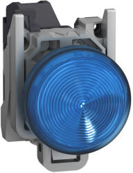 Schneider Electric Harmony XB4 - ATEX DG - XB4BVBM6GEX - komplett LED jelzőlámpa, Ø22, 24-240VAC/DC, kék (XB4BVBM6GEX)