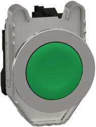 Schneider Electric Harmony XB4 - XB4FA31 - panelbe süllyesztett komplett fém nyomógomb, Ø30, visszatérő, 1NO, zöld (XB4FA31)