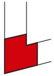 Legrand DLP lapos kanyarelem 80x65 mm-es csatornához PVC - 10768 (10768)