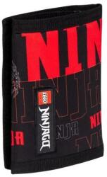 LEGO Pénztárca, tépőzáras, LEGO "Ninjago Dragon Energy", fekete-mintás (L101032502) - primatinta