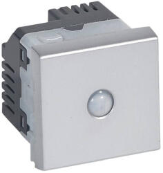 Legrand 79215 Program Mosaic energiatakarékos kapcsoló, 10AX-250 V~, 160°, 2 modul széles, alumínium (79215)