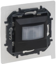 Legrand 863550B Niloé Step mozgásérzékelős kapcsoló 3-250 W, 120°, IP44, 2-vezetékes, fekete (863550B)