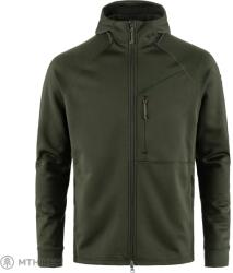 Fjällräven Abisko Grid Polár kapucnis pulóver, mély erdő (M)