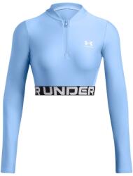 Under Armour Női funkcionális félcipzáras pulcsi Under Armour HEATGEAR RIB 1/4 ZIP LS W kék 1388692-465 - M
