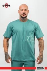 NEBBIA Loose T-shirt DEDICATION 709 - green (M) - NEBBIA