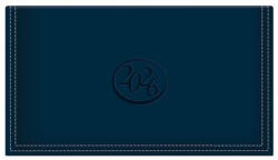 TOPTIMER Zsebnaptár, fekvő elrendezésű, TOPTIMER, Ace, kék (NKA030KU)