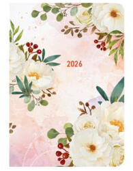 TopTimer Naptár, tervező, B6, heti, TOPTIMER Joy, tearózsa (NKJ012TRU) (NKJ012TRU)