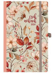 TopTimer Naptár, tervező, A5, heti, TOPTIMER, Csak Nőknek, vintage (NKJ018DMU)