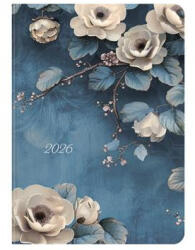 TopTimer Naptár, tervező, B6, napi, TOPTIMER, Joy, fehér rózsa (NKJ022FRU) (NKJ022FRU)