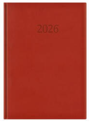 TopTimer Naptár, tervező, A4, napi, TOPTIMER Wide, bordó (NKW024BU) (NKW024BU)