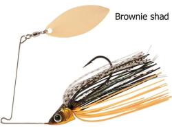 Rapture Sharp Spin Single Willow 10g Brownie Shad