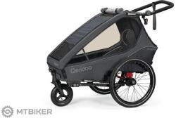 Qeridoo KidGoo1 babakocsi, sötétacél szürke