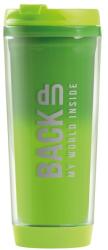BackUP Műanyag Termo Bögre/Kulacs - 330 ml, Zöld