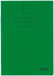 Herlitz Caiet Herlitz A4, 60 file, 70g/mp, dictando, coperta plastic, Verde (9497680/VERDE)