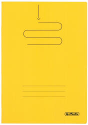 Herlitz Caiet Herlitz A4, 60 file, 70g/mp, matematica, coperta plastic, Galben (9497690/GALBEN)