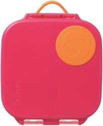 b.box Közepes uzsonnásdoboz rózsaszín/narancs