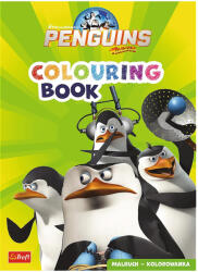 Trefl Madagaszkár pingvinjei kifestőkönyv - Trefl