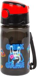 DERFORM Videójátékos Műanyag Kulacs - 330 ml, Geek Game, BC08