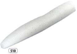 Trabucco Slurp Bait Fat Trout Worm White glitter 10db