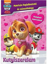 JCS Média Mancs Őrjárat: Kutyiszerelem matricás foglalkoztató könyv