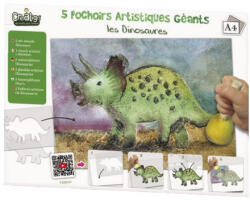 crealign Kép Készítés Stencillel, Dinoszauruszok