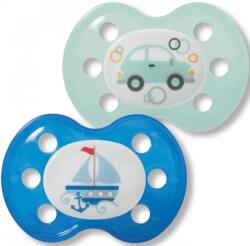 Baby-Nova Baby Nova Suzetă din silicon, mărimea 2, pentru băiat (24240)