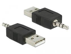 Delock USB - Adaptor stereo Jack 3, 5 mm pentru iPod Shuffle