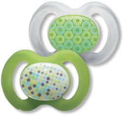 Baby-Nova Suzetă din silicon Baby Nova - Picătură, mărimea 1, verde (27230)