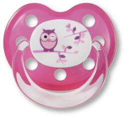 Baby-Nova Suzetă din silicon pentru bebeluși Baby Nova, roz (28227)