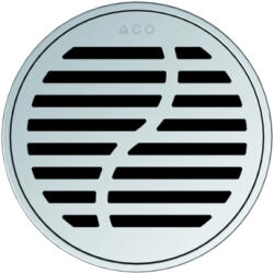 ACO padlóösszefolyó kerek rács Hullám 5141.25. 28 (5141.25.28)