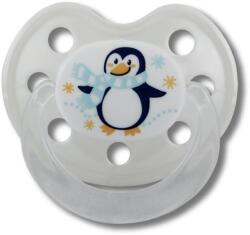 Baby-Nova Suzetă din silicon pentru bebeluși Baby Nova - Pinguin (28244)