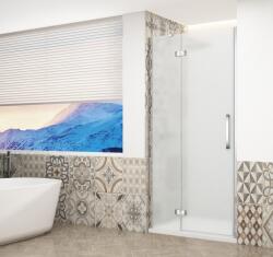 SAPHO TRINITY CHROME 100 cm balos zuhanyajtó matt üveggel, króm GT1210ML-CH (GT1210ML-CH)