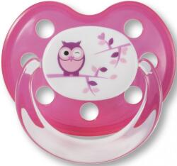 Baby-Nova Baby Nova Suzetă din silicon pentru bebeluși - roz (28247)