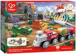 Hape Set din lemn cu figurine Hape International - Dinozauri, 61 de părți (H3795) Figurina