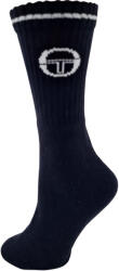 Exity Sergio Tacchini Pamut Sportzokni - 3 Pár/Csomag, Fekete, 43-46